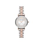 Emporio Armani Ar11537 Metalik Gri Çelik Kadın Kol Saati - Pembe