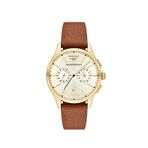 Emporio Armani AR11714 Deri Kahverengi Erkek Kol Saati