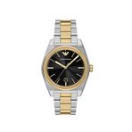 Emporio Armani AR11715 Altın Rengi Metalik Gri Çelik Erkek Kol Saati