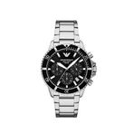 Emporio Armani AR11739 Gri Metalik Çelik Erkek Kol Saati