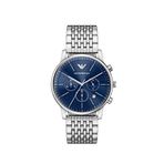Emporio Armani AR11771 Gri Metalik Çelik Erkek Kol Saati