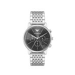 Emporio Armani AR11772 Gri Metalik Çelik Erkek Kol Saati