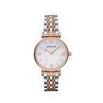 Emporio Armani Ar1683 Rose Gold Metalik Gri Çelik Kadın Kol Saati - Pembe