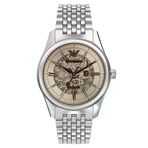 Emporio Armani Ar60095 Gri Metalik Çelik Erkek Kol Saati
