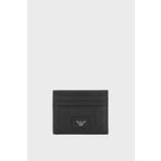 Emporio Armani Deri Kabartmalı Logo Baskılı Kartlık Erkek KARTLIK EM001740 AF14774 UC001