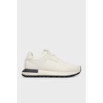 Emporio Armani Deri Kalın Tabanlı Sneaker Ayakkabı Erkek Ayakkabı EM003740 AF19726 M0107 - Bej