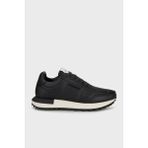 Emporio Armani Deri Kalın Tabanlı Sneaker Ayakkabı Erkek Ayakkabı EM003740 AF19726 MC005 - Siyah