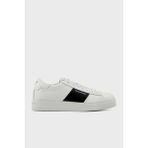 Emporio Armani Deri Sneaker Ayakkabı Erkek Ayakkabı X4X570 XN840 K488 - Beyaz