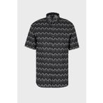 Emporio Armani Desenli Kısa Kollu Gömlek Erkek Gömlek 3R1CQ7 1NWDZ F074