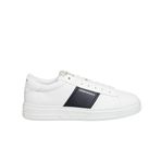 Emporio Armani Düşük spor ayakkabı, yan bantlı, kontrast logolu X4X570XN840, Siyah, 40 EU