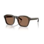 Emporio Armani EA 4245U 624973 54 Unisex Kare Şeffaf Gri Kemik Güneş Gözlüğü