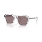 Emporio Armani EA 4245U 62507N 54 Unisex Kare Şeffaf Kemik Güneş Gözlüğü