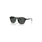 Emporio Armani EA 4247U 501787 51 Unisex Oval Siyah Kemik Güneş Gözlüğü