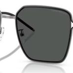 Emporio Armani EA2159D 301487 57 Gri Siyah Kadın Güneş Gözlüğü