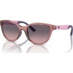 Emporio Armani EK 4003 5376/46 48 17 125 ÇOCUK GÜNEŞ GÖZLÜĞÜ CAM RENGİ PEMBE DEGRADE GRİ ÇERCEVE PAR