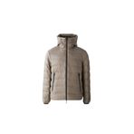 Emporio Armani EM003043 AF15384 U6189 Bej Kapitoneli Logolu Regular Fit Kapüşonlu Erkek Mont