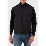 Emporio Armani EM003426 AF17823 UB118 - Lacivert Kapitoneli Regular Fit Dik Yaka Fermuarlı Erkek Mont