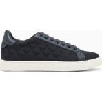 Emporio Armani Erkek Bağlamalı Orta Kalın Taban Deri Lacivert Sneaker EM003843 AF20003-MB007