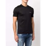 Emporio Armani Erkek Bisiklet Yaka Kısa Kol Regular Fit T-Shirt, Siyah, XXL