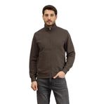 Emporio Armani Erkek Bisiklet Yaka Sweatshirt, Regular Kalıp, Kahverengi, 2XL