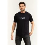 Emporio Armani Erkek Bisiklet Yaka T-Shirt Lacivert