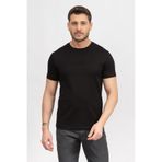 Emporıo Armanı Erkek Bisiklet Yaka T-Shirt,Siyah Xl,8059516407805
