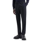 EMPORIO ARMANI Erkek Çimalı Normal Bel Pantolon, Lacivert, 46