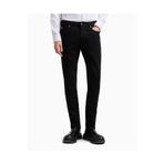 Emporio Armani Erkek Denim Kumaş Dar Kesim Düğme Kapama Cepli Siyah Pantolon EM000121 AF19825-MC002