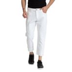 Emporio Armani Erkek Denim Pantolon, Dar Kesim, Yüksek Bel, Gri, 40/32
