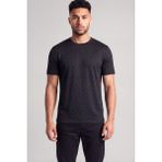 Emporio Armani Erkek Desenli Bisiklet Yaka Kısa Kol Siyah T-Shirt EM005270 AF24857-FB485