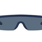 Emporio Armani Erkek Ea4204u Evrensel Fit Dikdörtgen Güneş Gözlüğü, Mat Bluette/Koyu Mavi