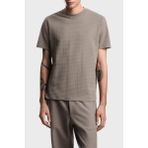 Emporio Armani Erkek Kısa Kol Bisiklet Yaka Rahat Kesim Gri T-Shirt EM004594 AF10762-F8219 - 3XL