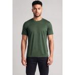 Emporio Armani Erkek Kısa Kol Bisiklet Yaka Rahat Kesim Yeşil T-Shirt EM006691 AF10017-U7263 - 3XL