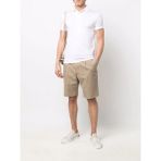 Emporio Armani Erkek Kısa Kollu Pamuklu Beyaz Polo Yaka T-Shirt 8N1F98 1Juvz-0100 - 2XL