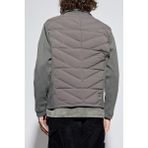 Emporio Armani Erkek Kuş Tüyü Dolgulu Kapitone Desenli Örme Kol Detaylı Gri Ceket EM003426 AF17823-U8143 - 48