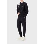 Emporio Armani Erkek Logolu Arka Cepli Ipli Lacivert Eşofman Altı 8N1P92 1JHSZ-0920 - 2XL