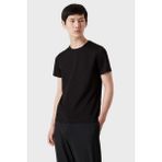 Emporio Armani Erkek Logolu Kısa Kollu Pamuklu Siyah T-Shirt 8N1T84 1JQ3Z-0999
