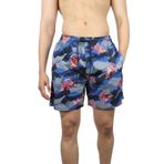 EMPORIO ARMANI Erkek Mid Boxer Mayo, Mavi (Camu Blue)/Kartallar, S