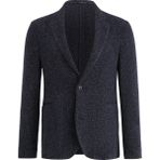 Emporio Armani Erkek Normal Kalıp Yün Karışımlı Lacivert Ceket EM000069 TE16791-OB002 - 50