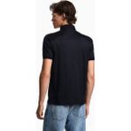 Emporio Armani Erkek Normal Kesim Pamuklu Kısa Kollu Lacivert Polo Yaka T-Shirt EM003002 AF10761-UB118 - 2XL