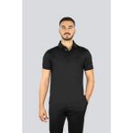 Emporio Armani Erkek Normal Kesim Pamuklu Kısa Kollu Siyah1 Polo Yaka T-Shirt EM003002 AF10761-UC001 - 2XL