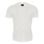 Emporio Armani Erkek Pamuklu Jersey Kumaş Marka Logolu Beyaz T-Shirt 8N1TE8 1JUVZ-0100 - 2XL