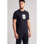 Emporio Armani Erkek Pamuklu Kısa Kol Bisiklet Yaka Armani Yazı Detay Siyah T-Shirt EM005551 AF25183-F8097