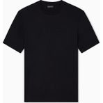Emporio Armani Erkek Pamuklu Marka Logolu Bisiklet Yaka Siyah T-Shirt EM002996 AF13721-UC001 - XS