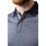 Emporio Armani Erkek Polo Tişört, Triko, Pembe, S Beden