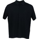 Emporio Armani Erkek Polo Yaka Düğme Kapamalı Kısa Kollu Siyah Polo Yaka T-Shirt 6R1F7Q 1J7Kz-0922 - 3XL