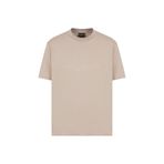 Emporio Armani Erkek Regular Fit Bisiklet Yaka Kısa Kollu T-Shirt, Bej, L