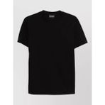 Emporio Armani Erkek Regular Fit Mikro Kartal Desenli Yuvarlak Yakalı Kısa Kollu Siyah T-Shirt EM004522 AF10762-FC346