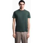Emporio Armani Erkek Regular Fit Mikro Kartal Desenli Yuvarlak Yakalı Kısa Kollu Yeşil T-Shirt EM004522 AF10762-F7171 - 2XL