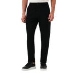 EMPORIO ARMANI Erkek Regular Fit Normal Bel Düz Paça Pantolon, Siyah, 46